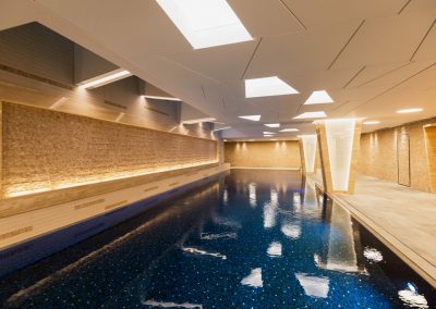 Stretch Ceilings Ltd Lillie Square Clubhouse Pool
