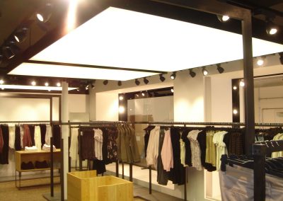Stretch Ceilings Ltd Retail Installation